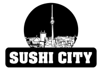 logotipo sushi city